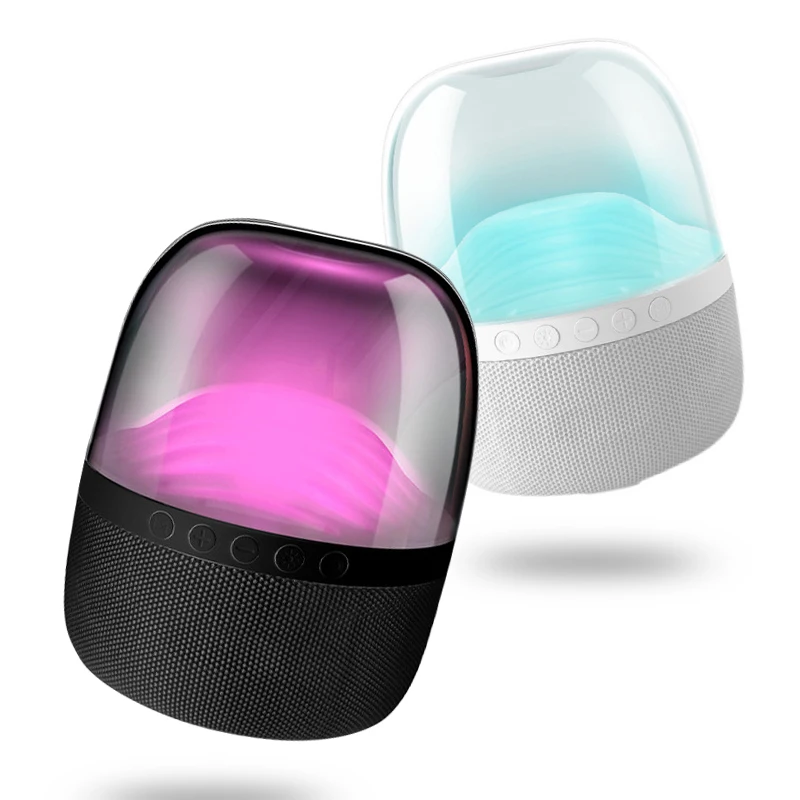 

2021 New Arrival L9 BT Speakers 3D Stereo Surround Bass Noise Reduction Colorful LED Light Wireless Portable Speaker