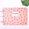 18.5*26.5cm Photo Albums Scrapbook Baby Fruit Series Scrapbook Album Ring Handmade Paper Baby Christmas Scrapbook Album