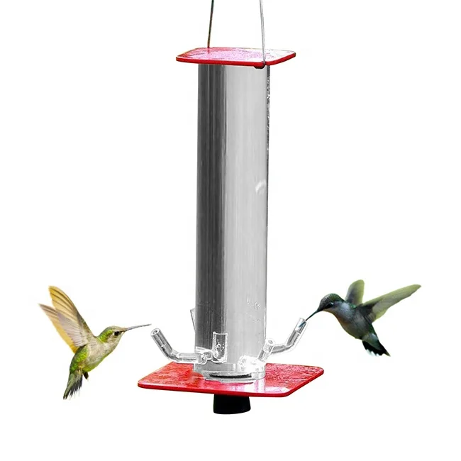 

Small Hummingbird Modern Feeder Bird Waterer Transparent Plastic Handheld Hummingbird Feeders Outdoor