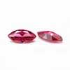 Synthetic gemstone ruby marquise cut cubic zirconia quality goods