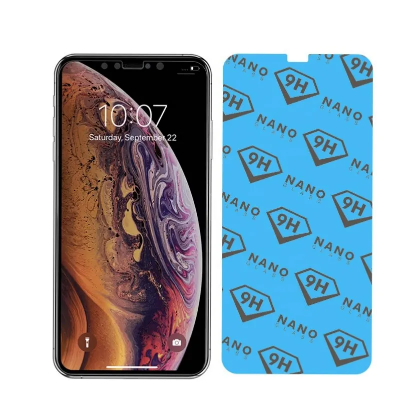 

Anti-explosion 9H Hardness Nano Flexible Soft glass Screen Protector PET Film Roll Material For Iphone Xr X Xs Max 111212pro Max