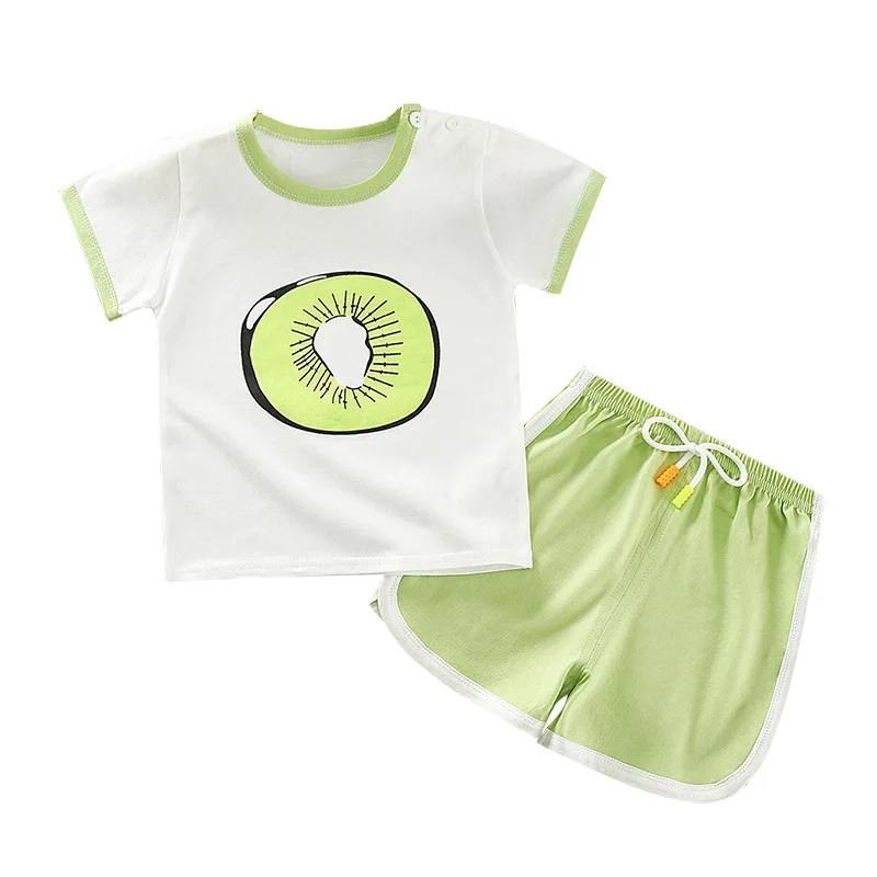 

fashion wholesales two piece sets summer boys clothing sets kids and baby clothing sets