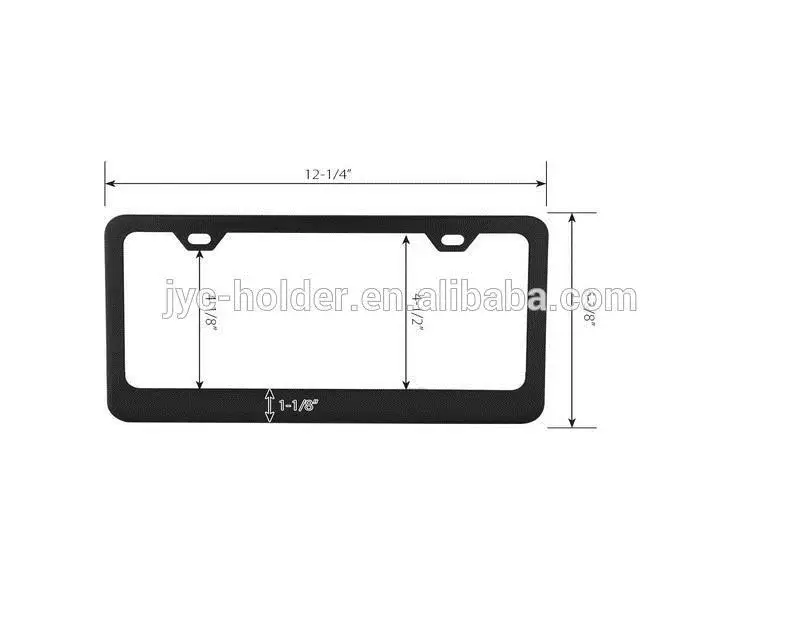 Car Front Bumper Protection License Plate Frame Buy License Plate