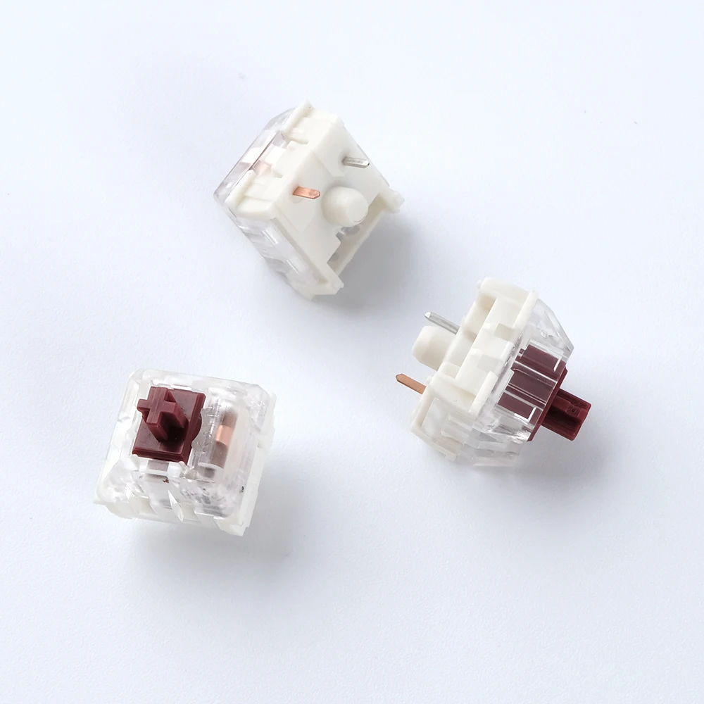 

Kailh Switches Custion Mechanical Keyboard KS Switches Blass Brown Speed Switch Tactile, Pink, silver, brass, gold