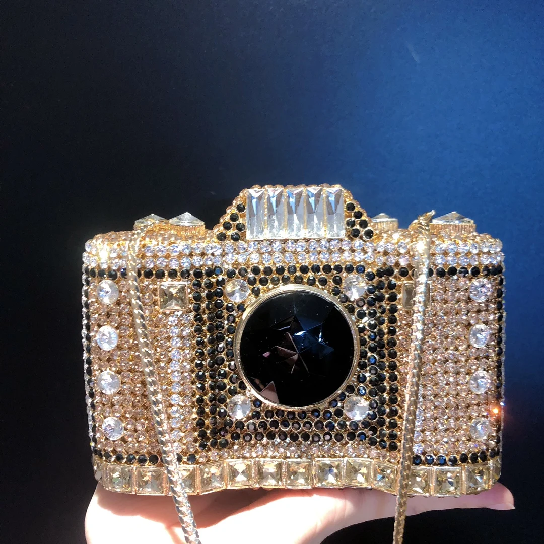 

hot sell elegant bling women evening rhinestone clutch bag cat shape luxury party bag ladies diamond purse handbag bags