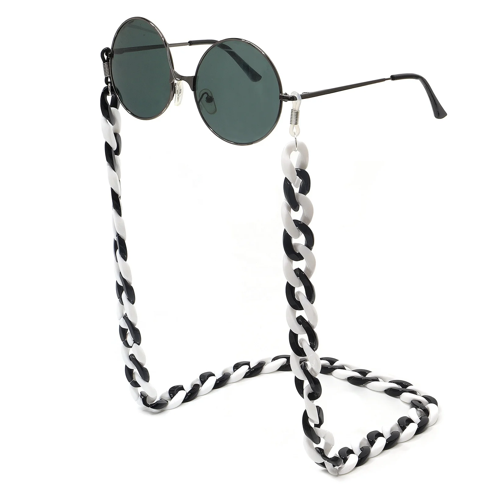 

fashion multi colored custom designer acrylic glasses chains sunglasses chain reading glasses holder