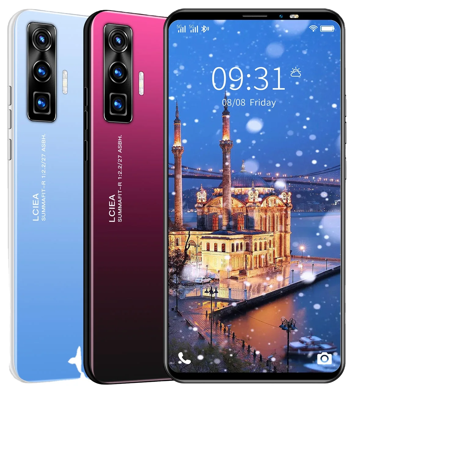 

New Fashion 8GB+512GB Full Screen cheap phones smartphones Android 10.0 System Memory mobile phone