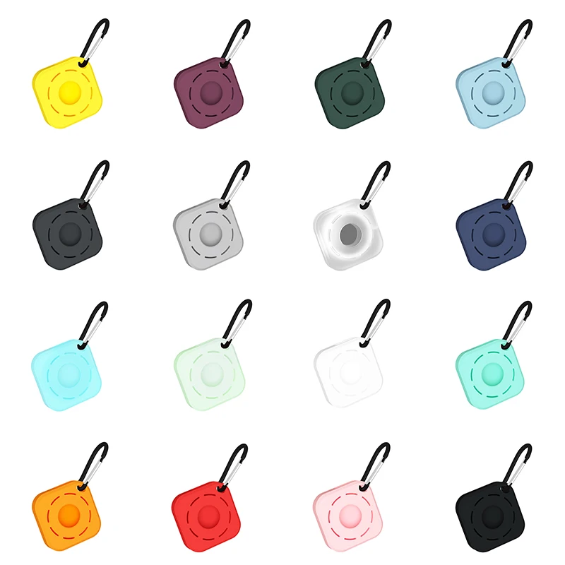 

BOORUI New design tracker silicone case for airtag cover anti-lost with hook protective cases for apple air tags case, 16 different styles