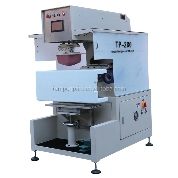 Ink Cup Pad Printing Machine Large Size Printing 200x200 Mm For Boxes