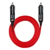 Customize Spiral Car Charger Cable Cigar Power Adapter 12V Cigarette Lighter Plug