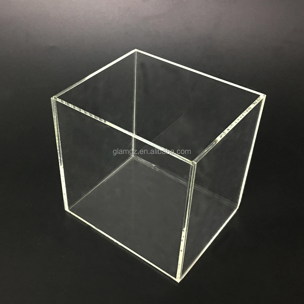 Custom Clear Plexiglass Cube Display Box with Removable Lid - China  Plexiglass Display and Plexiglass Box price