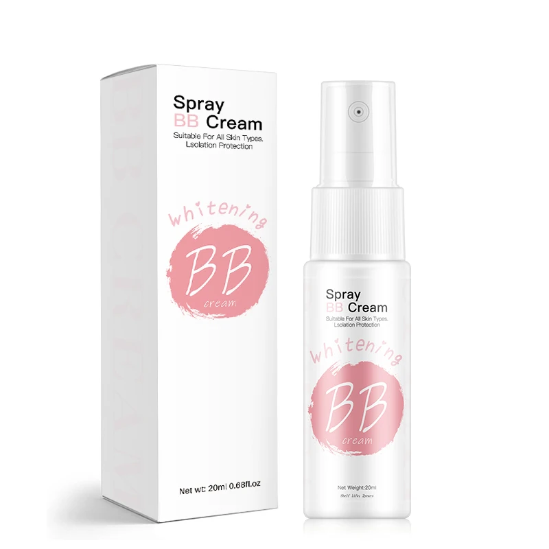 

Wholesale New Cosmetic Product Sun Protection Bb Cream Concealer Waterproof Whitening Spray, White