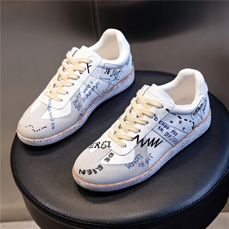 

Wholesale Women Casual Leather Sneaker White Flat Breathable Sport Running Women Shoes