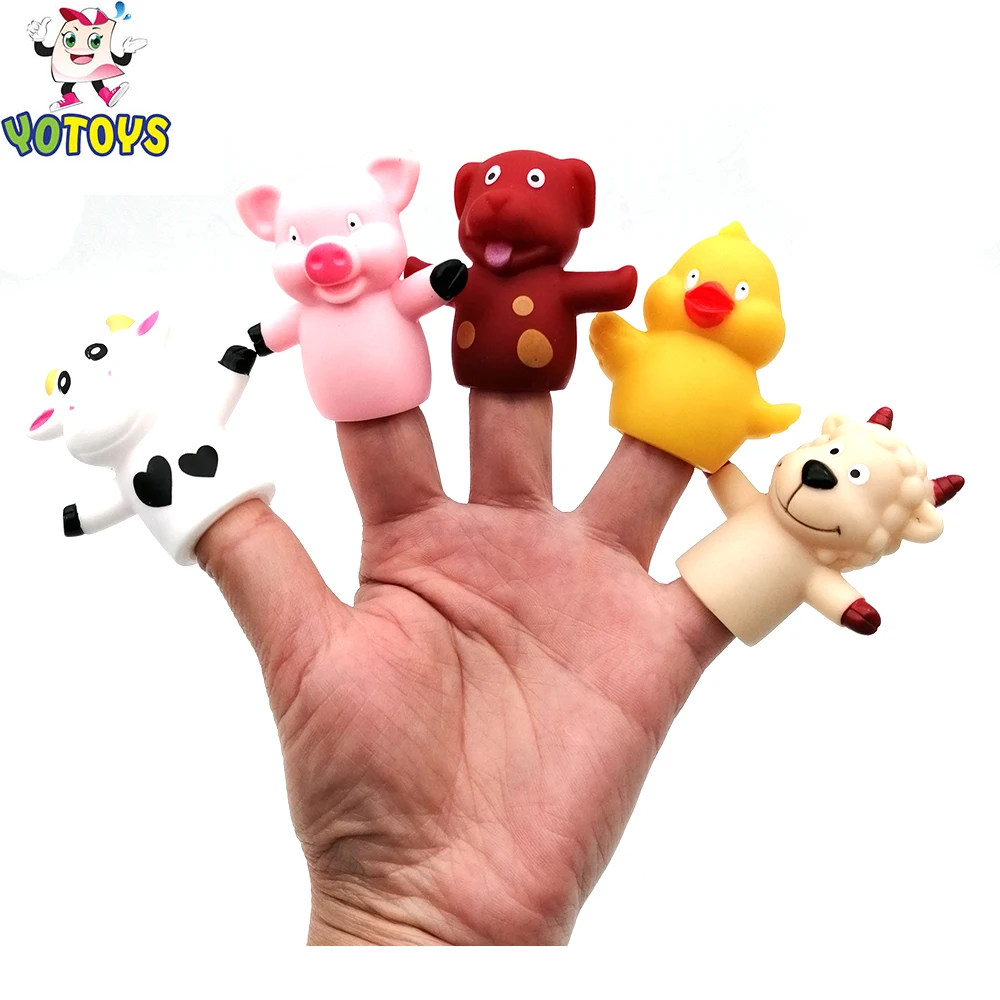 farm animal finger puppets