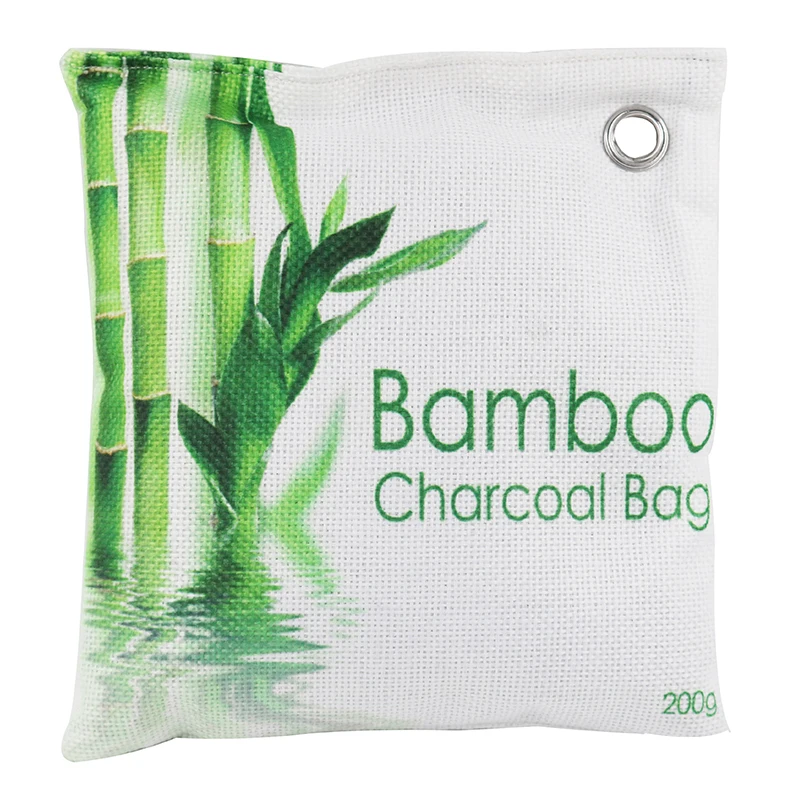 

d'odeur de sac de purification d'air de charbon de bambou 200g pour l'absorbeur de charbon de bois de voiture d'animaux de compa