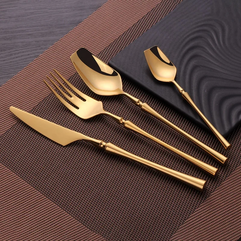 4psc set tableware black spoon fork and knife rose gold cutlery flatware set wedding hotel dinnerware dining table set, As picture
4psc set tableware black spoon fork and knife rose gold cutlery flatware set wedding hotel dinnerware dining table set, As picture