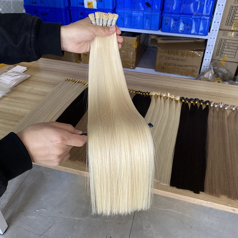 

Top Quality Nano Bead Hair Russian Pre Bonded I Tip Hair Extensions, Wholesale Extension Nano Ring i-Tip Hair Extension