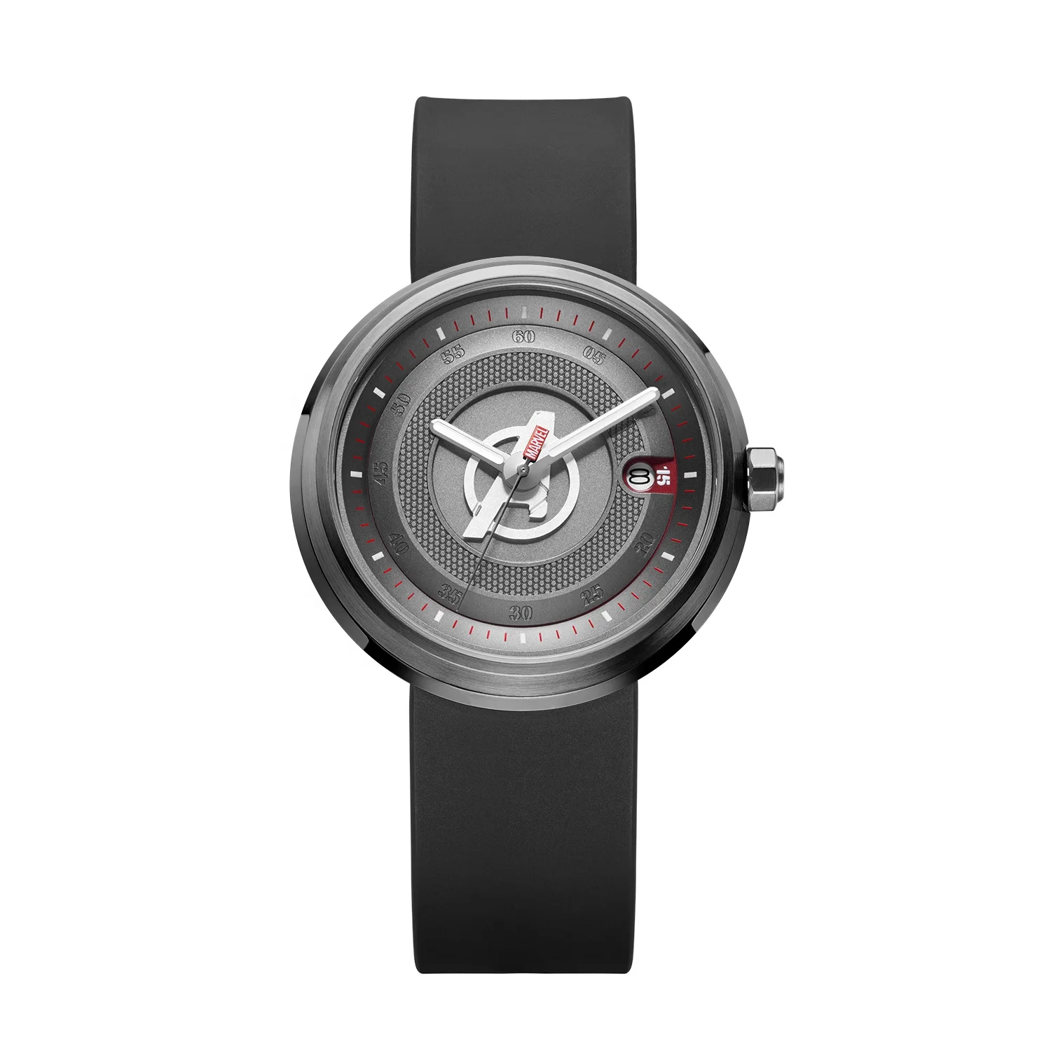 

Avengers Custom Logo IPGun Color Stainless Steel Case Japan Movt Quartz Watches