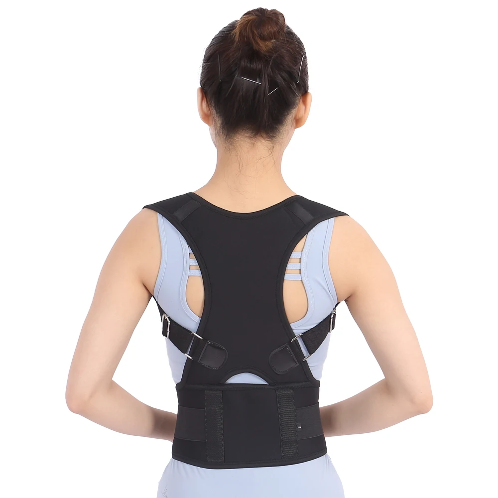 

Good quality back support belt for back support corrector posture, Black
