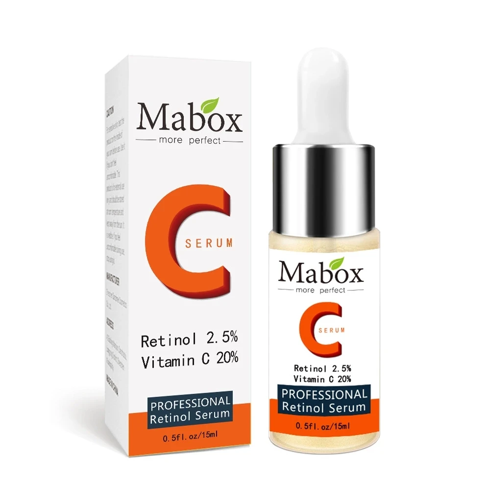 

Wholesale Organic Vitamin E and 2.5% Retinol and 20% Vitamin C Serum