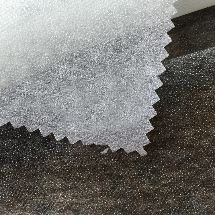 
Fusible non-woven interlining tape Non-woven hot melt adhesive lining Coating hot melt adhesive lining non woven interlining 