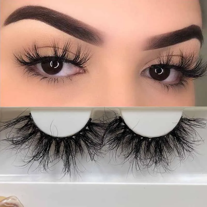 

Create your own brand eye lashes bottom 3d real mink 25mm eyelashes vendors wholesale fluffy 5d mink lashes, Natural black