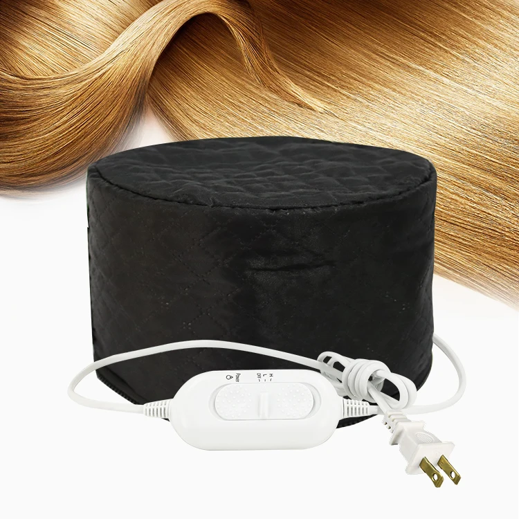 

best selling product amazon top seller 2021 Custom Logo Electric heat Heating Cap hair treatment hair steamer, Customized color