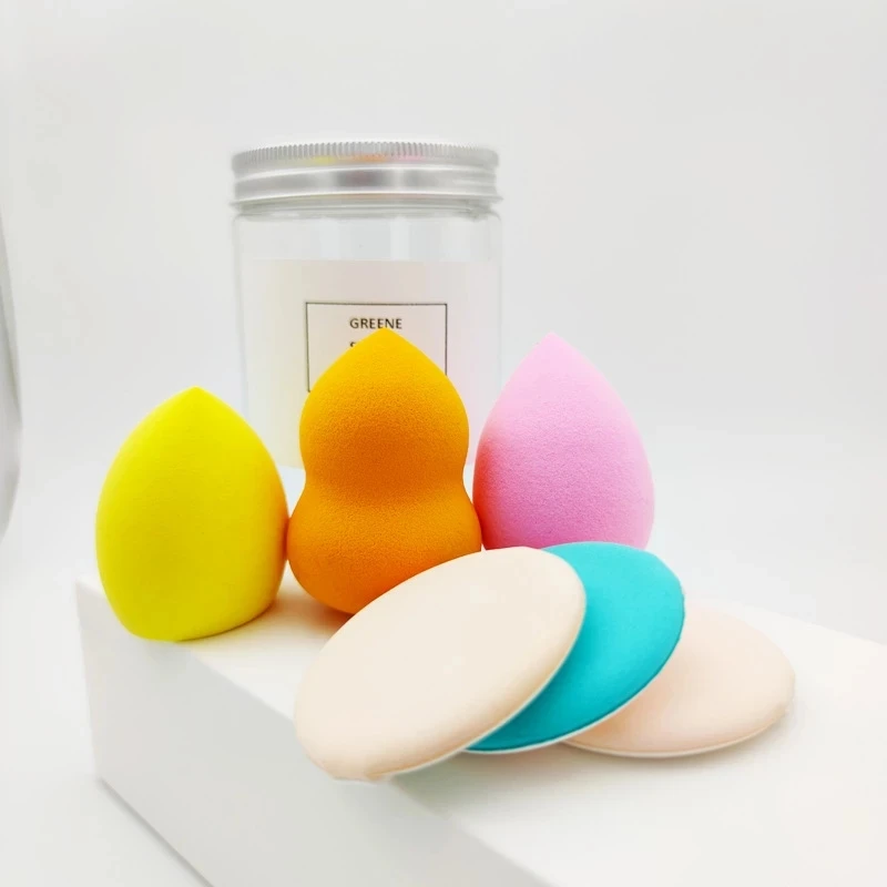 

New Style Beauty Egg Set Gourd Water Drop Puff Makeup Puff Set