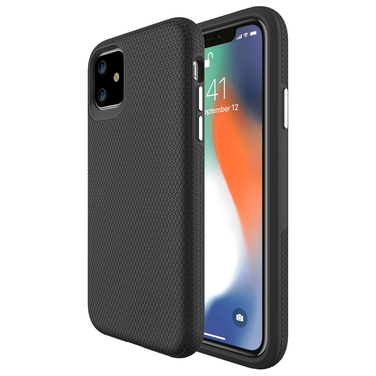 

New Popular TPU + PC Shockproof Rugged Heavy Duty Triangle Case For iPhone 12