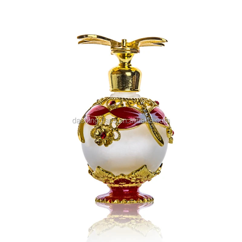 

15ml Frosted Luxury Gemstone Essential Oil Bottles