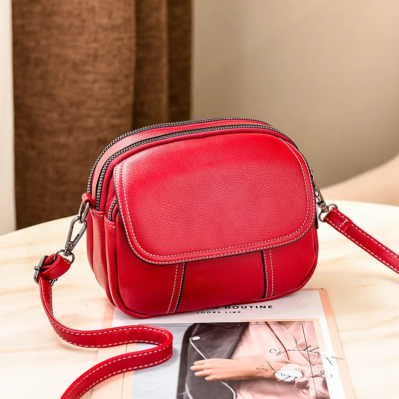 

2021 New PU material retro simple button shoulder bag wholesale girls shopping wallet and phone handbags, Multi colors