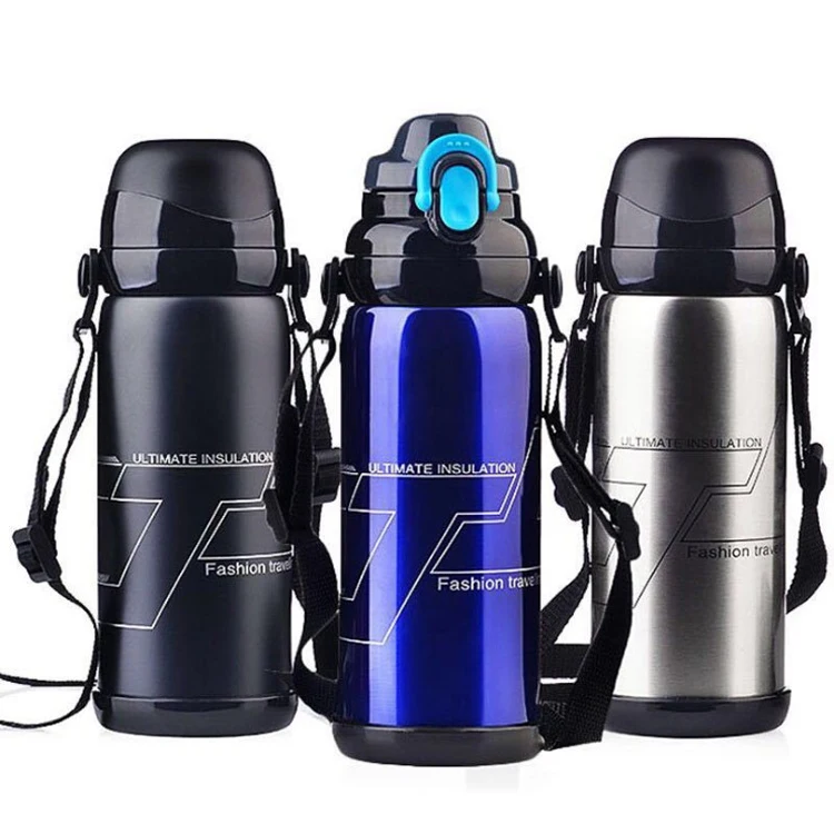

Wholesale 800ML Large Capacity Stainless Steel Water Bottle Outdoor Hiking Insulated Vacuum Flask, Customized color