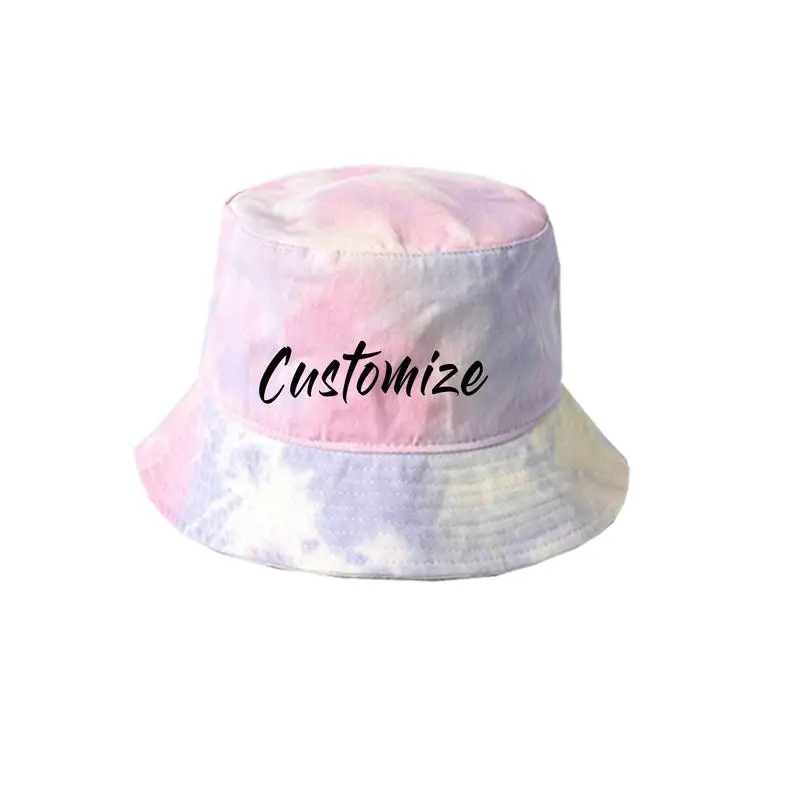 

Custom Embroidery Tie Dye Bucket Hat, Picture