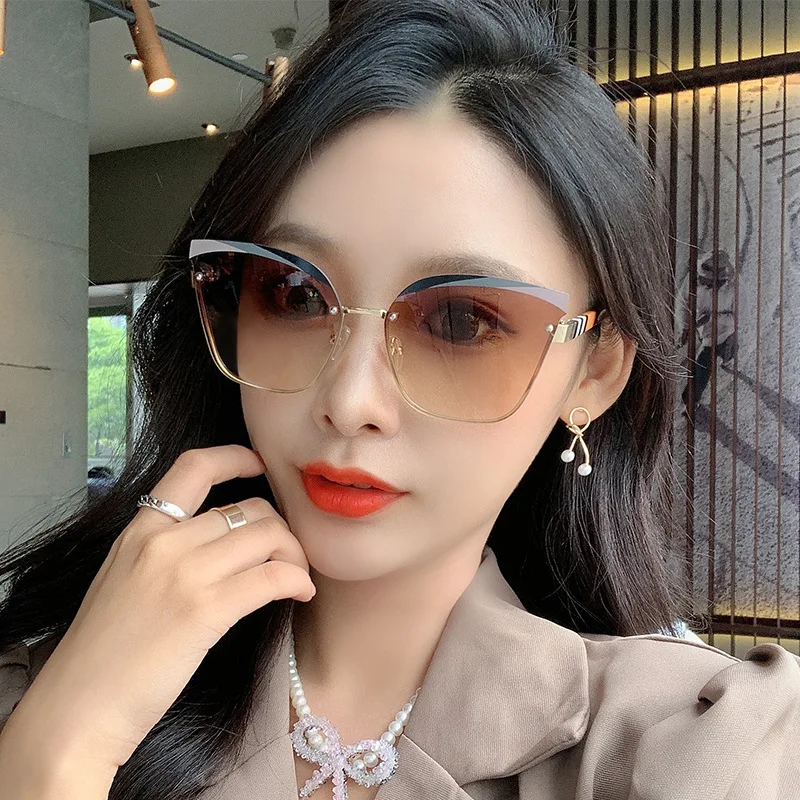 

Sun Glasses Designer Cat Eye Womens Fashion Sunglass Vendor Sunglasses 2021, Picture shows