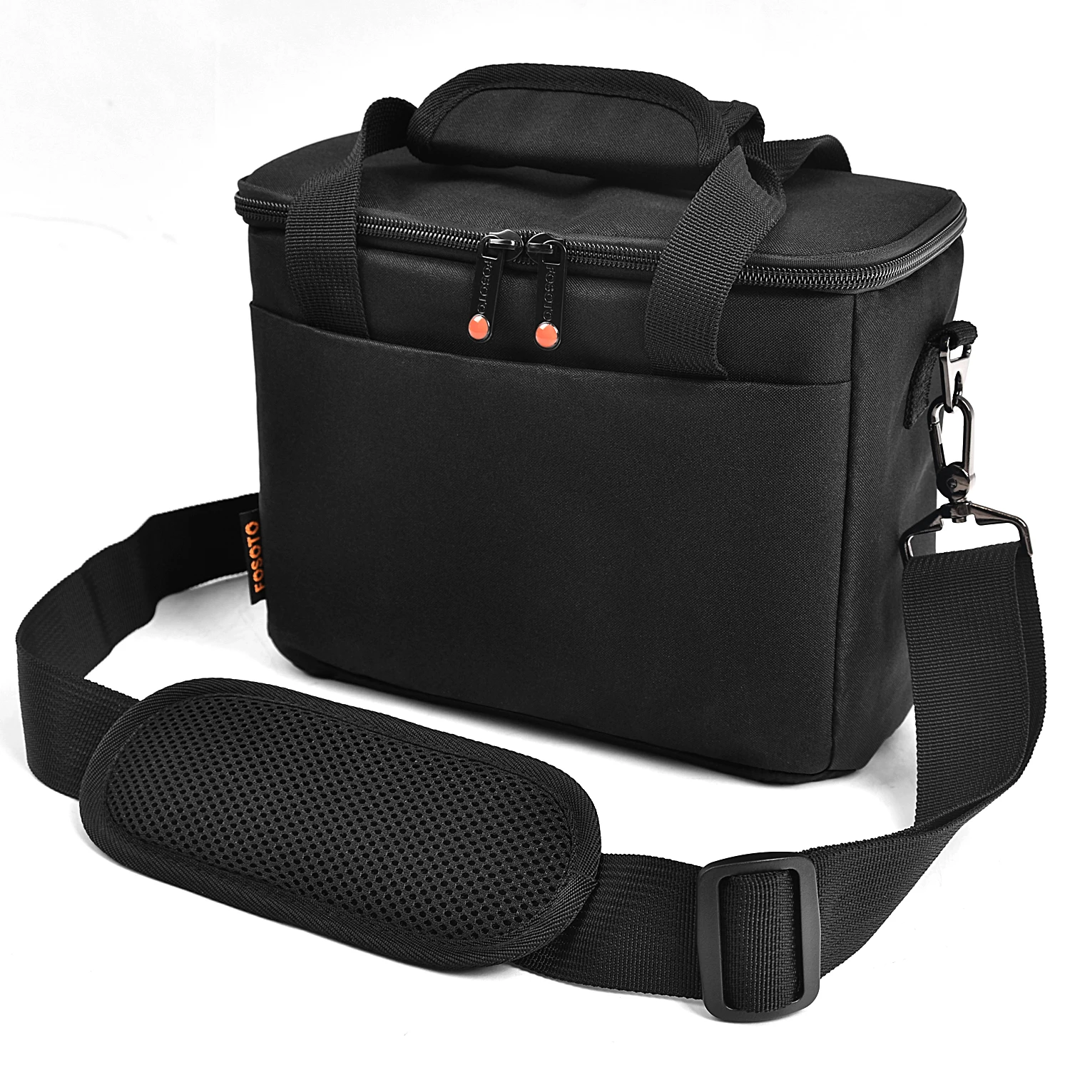 

FOSOTO Professional Camera Bag Case Nylon Waterproof Digital Camera Shoulder Bag For Nikon Canon Sony Video 1 Camera+2 Lens