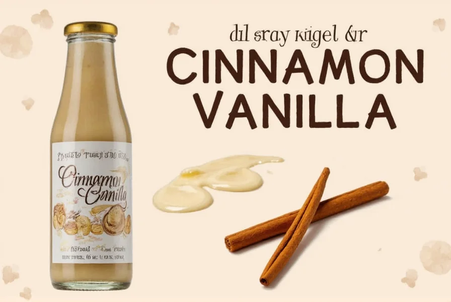 Cinnamon vanilla creamer used in coffee with cinnamon sprinkle on top