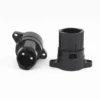 Black b22 lamp socket/waterproof b22 bulb holders/bakelite b22 lamp holder 250V 5A for Angola South Africa Cameroon