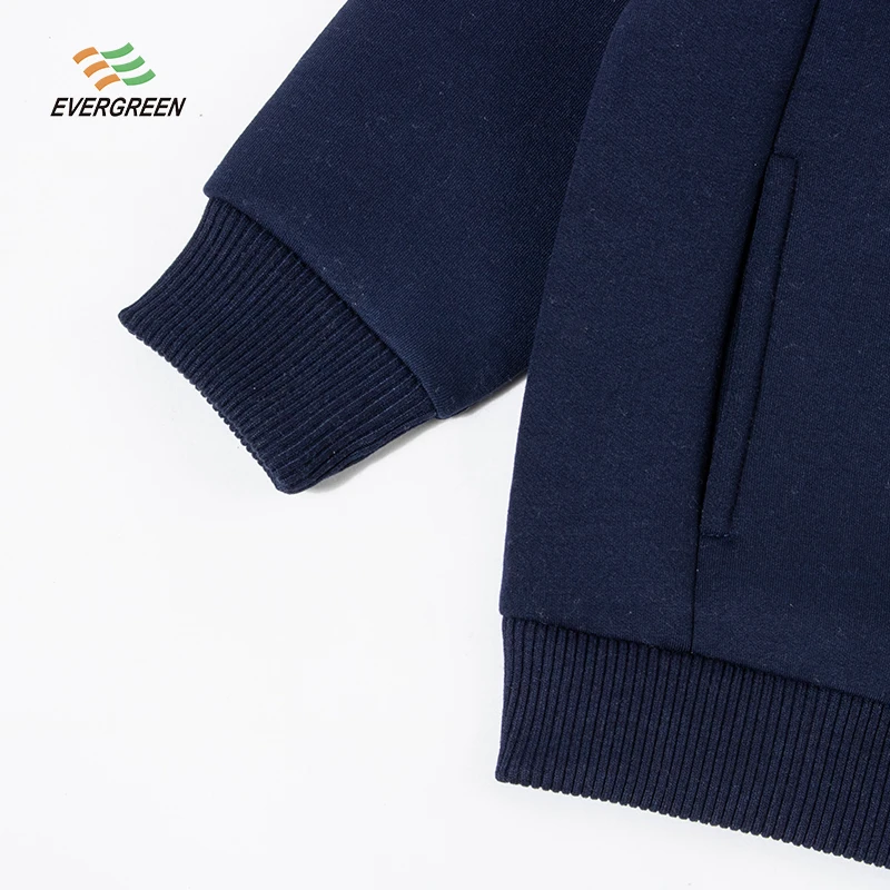 
2020 Winter Cheap New Fashion Baby Boys Hoodie Zip Thru With Side Pocket 