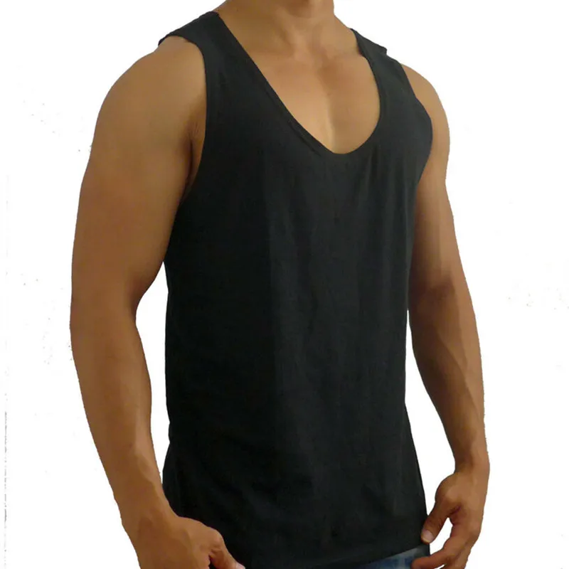 Wholesale Men's Muscle Ribbed Cut Tank Top - Buy Cotton Tank Top,Cotton ...