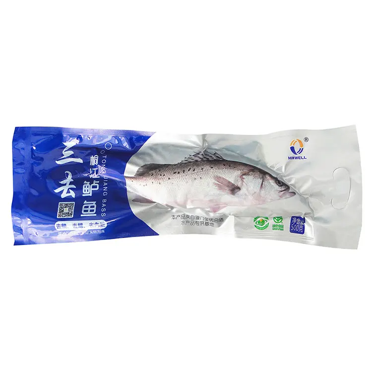 
BRICs meeting exclusive China Wumart high quality and best price three off Tongjiang seabass fish 