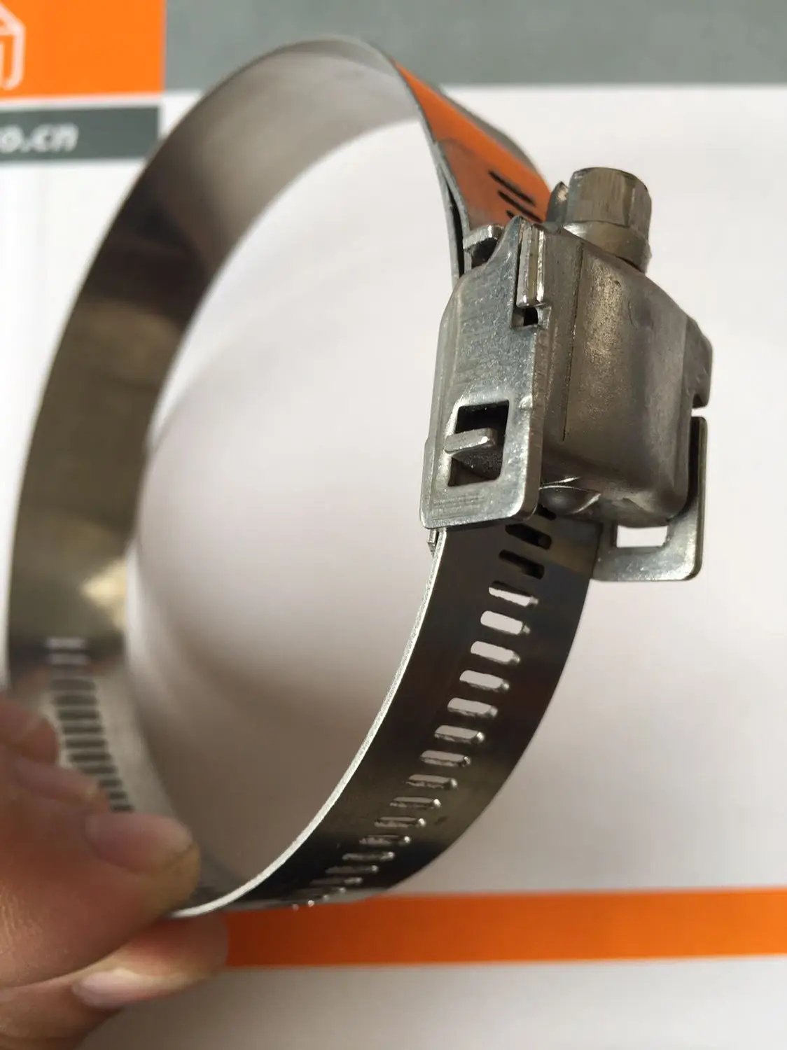 
stainless steel 304 316 American worm type Clamp 