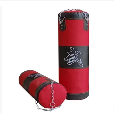 

Professional Custom Logo Leather Boxing Punching Bag, Black