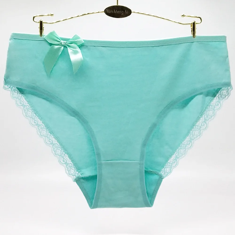 Big Plus Super Size Assorted Solid Colors Cotton Fat Women Underwear