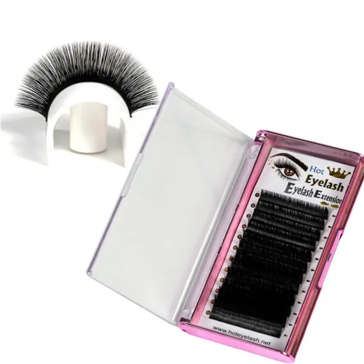 

Mink Easy Fanning Eyelash Trays Lash Extension Tweezers Eyelash Extensions Lashes Extension LC Curl Neicha, Natural black