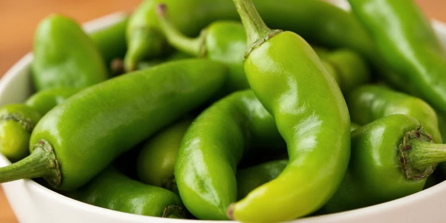 Wearing gloves while cutting serrano peppers