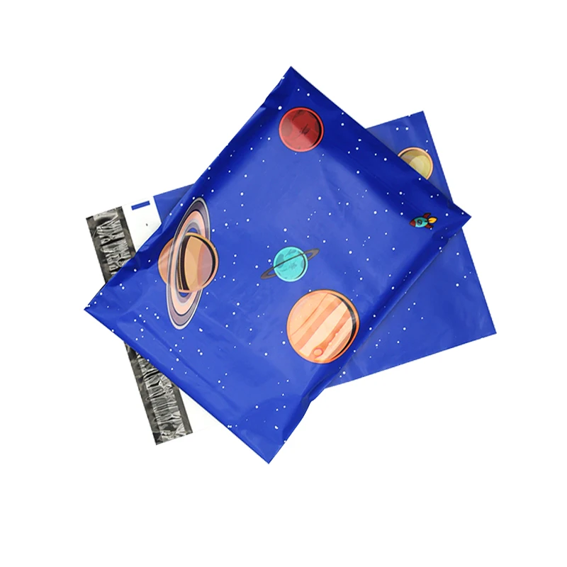 

wholesale the universe planet pattern courier bags free shipping bag wholesale waterproof&tear-proof poly mailer bag