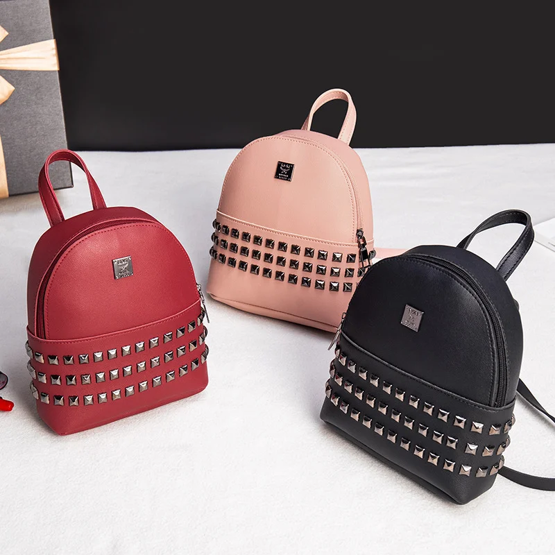 

New Tote Fashion Handbag Genuine Bags Women Handbags For Lady Backpack Small Backpack Children Backpack