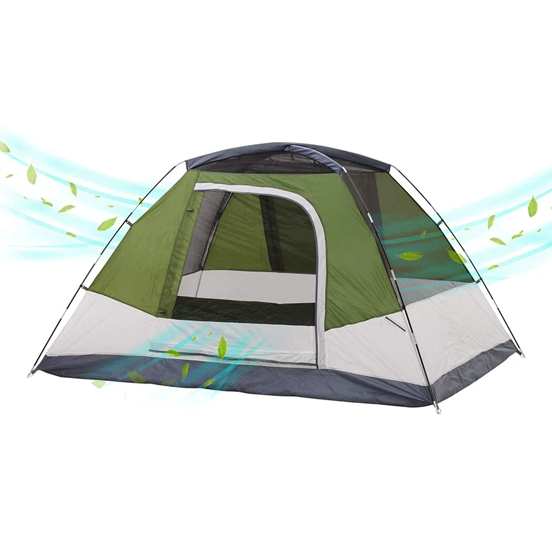 

Outdoor Hiking Picnic 6 Person Big Large Tents Camping