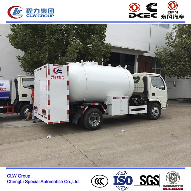 5000 Liter Dongfeng Mini Mobile Lpg Gas Refueling Trucks Buy Mobile