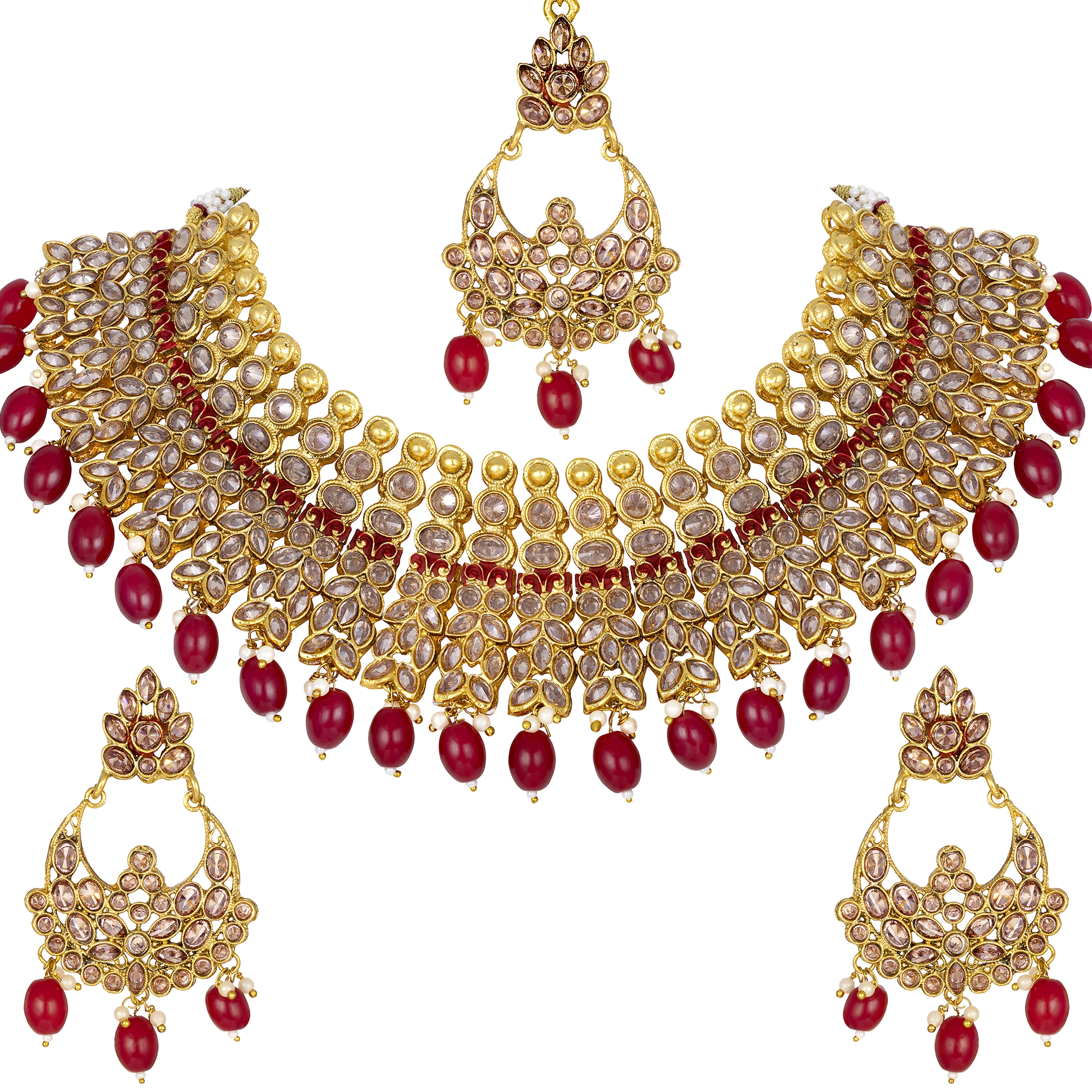 Heavy Bridal Jewellery Sets Copper 